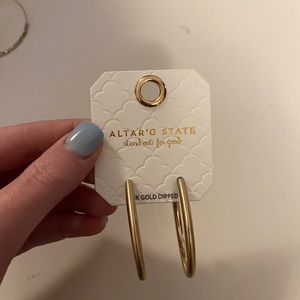 Altar’d State hoop earrings